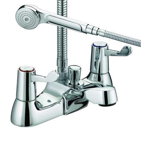 Bristan Value Lever Bath Shower Mixer Chrome Plated With Ceramic Disc