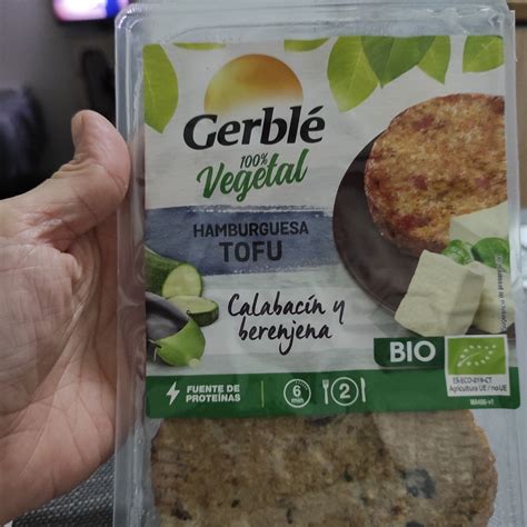 Gerblé Hamburguesa tofu con calabacín Reviews abillion