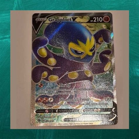 Pokémon Card Grapploct V 072073 Full Art