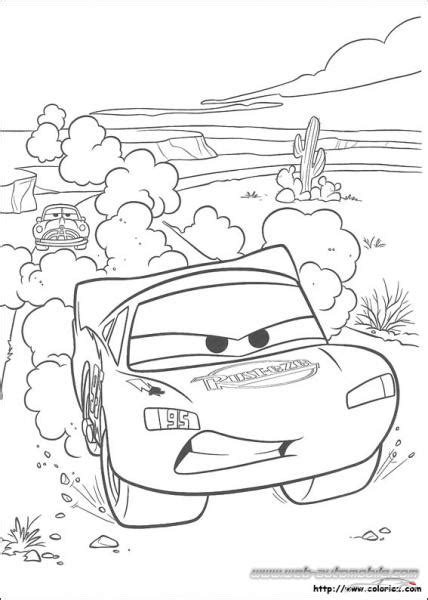 Dessins Gratuits à Colorier Coloriage Cars Flash Mcqueen à imprimer