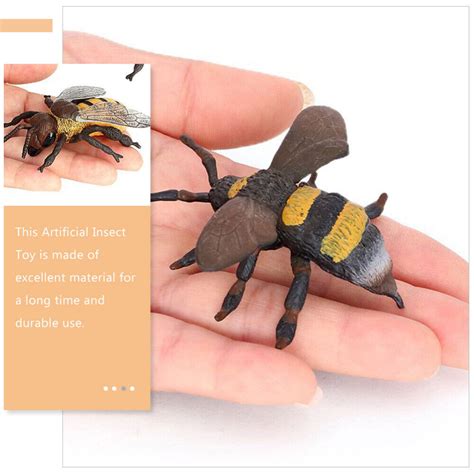 Pcs Figurines D Animaux Ornements D Abeilles Simul Es Jouet Bureau