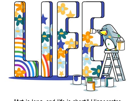 Art is Long, Life is Short by Lee Sampson on Dribbble