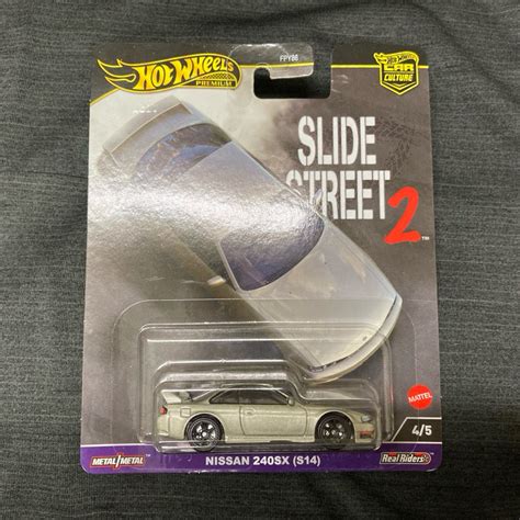 hot wheels nissan 240SX S14 風火輪 slide street 蝦皮購物