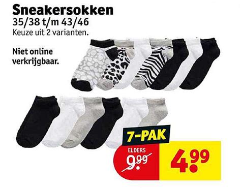 Sneakersokken Aanbieding Bij Kruidvat 1Folders Nl