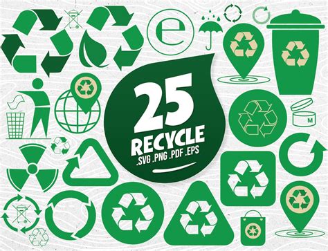 25 Recycle Symbol Svg Recycle Sign Svg Files For Cricut Etsy