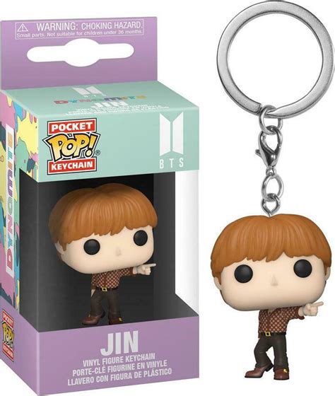 Pocket Pop Keychain Rocks Bts S Dynamite Jin Skroutz Gr