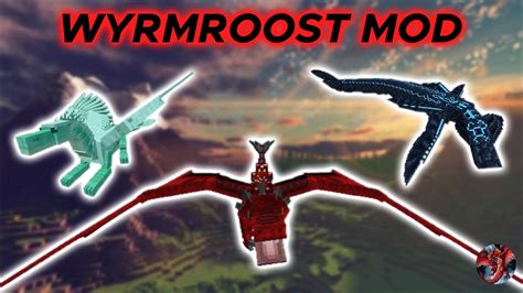 Minecraft Wyrmroost Mod -- Tutorial and Overview - YouTube