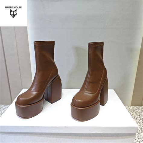 Кроссовки Женский Девочки Naked Wolfe Натуральная кожа Воловья кожа