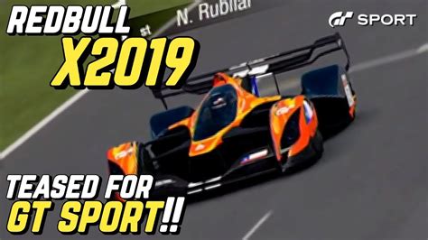 Redbull X2019 Competition Version Confirmed For Gt Sport Youtube