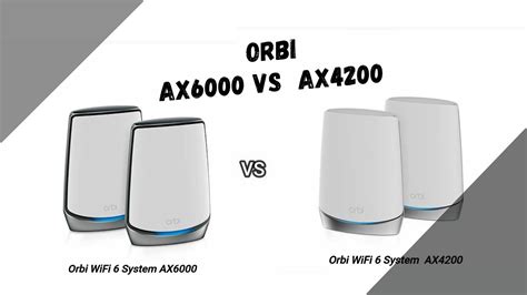 Orbi AX4200 vs AX6000 | Which Wi-Fi is Better? [2022] - Versus