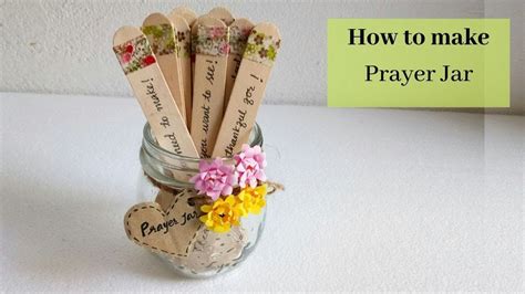 How To Make A Prayer Jar Easy Prayer Jar For Daily Use Daily Use Craft Aloha Crafts Youtube