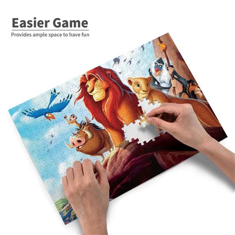 The Lion King Puzzle Theme 300 Pcs Adult Children Puzzle Kids Holiday