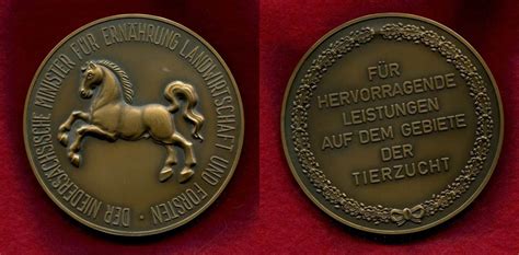 Niedersachsen Br Medaille O J F R Hervorragende Leistungen A D