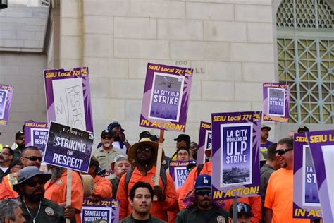 City Of Los Angeles Members Vote Yes SEIU Local 721