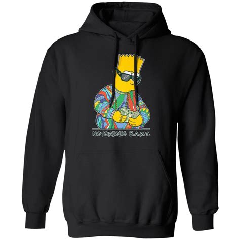 Notorious Bart Simpson Shirt T Shirt Hoodie Tank Top Sweatshirt