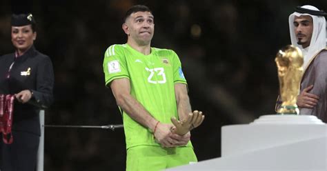 Coupe Du Monde Idiot Clown Vulgaire Emiliano Martinez Sous Le