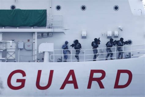 Ph Japan Us Coast Guards Perform Maritime Drills In Bataan The