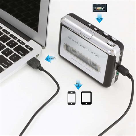 Cassette Player Tape Converter To Mp Via Usb Daily Cool Gadgets