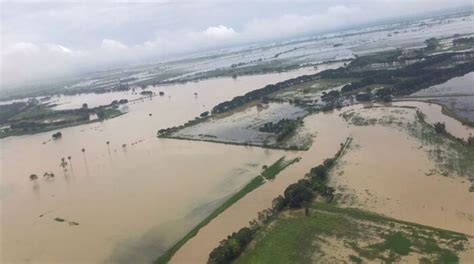 Imagen A Rea Capta Da Os Causados Por Inundaciones En Los R Os El