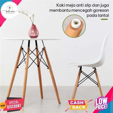 Jual Meja Makan Bulat Minimalis Coffee Table Meja Cafe Meja Makan