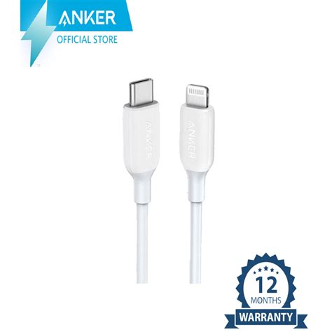 Anker Powerline Iii Usb C To Lightning White 6ft Anker Pakistan