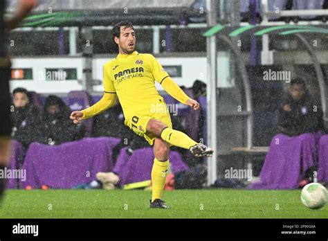 Brussel Belgium Daniel Parejo Of Villarreal