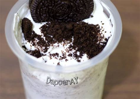 Resep Ice Cream Mcflurry Oreo Ala Mcd Oleh Dapoer Ay Cookpad