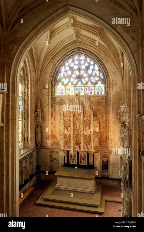 Frankreich Ain Bourg En Bresse Königliches Kloster Von Brou Im Jahre