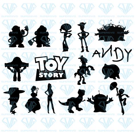 Toy Story Buzz Toy Story Dance Rooms Silhouette Files Silhouette