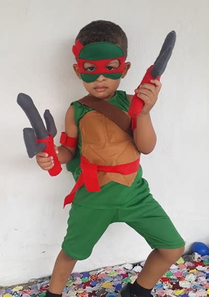 Fantasia Infantil Tartaruga Ninja Acess Rios Elo