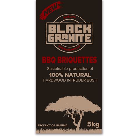 BBQ Briquettes – Black Granite