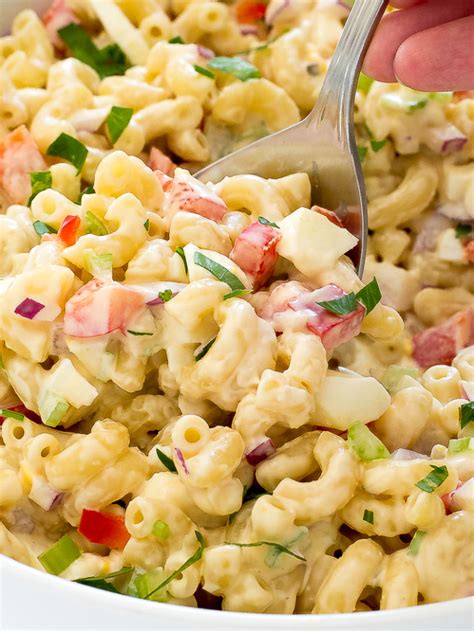 Macaroni Salad Recipe Chef Savvy