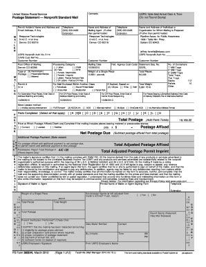 Fillable Online Usps Note Mail Arrival Date Time Fax Email Print