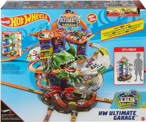 Hot Wheels Ultimate Garage cm højt parkeringshus med plads til biler biler