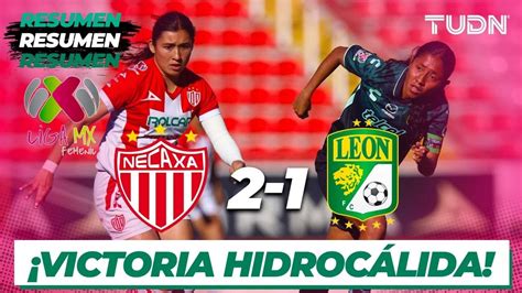 Resumen Y Goles Necaxa Le N Liga Mx Femenil Cl Liga Mx