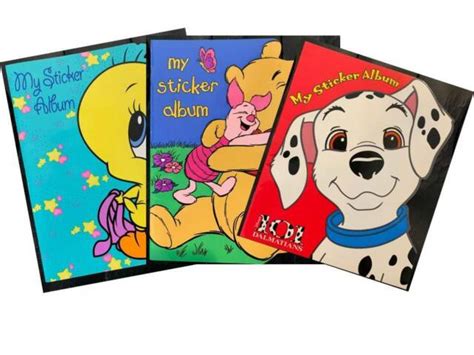 Sandylion Retired Large Vintage Sticker Albums Ebay