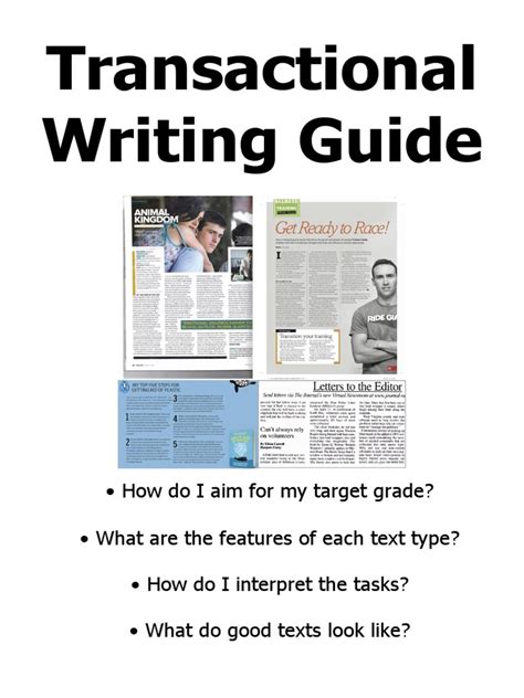 Transactional Writing Guide | PDF