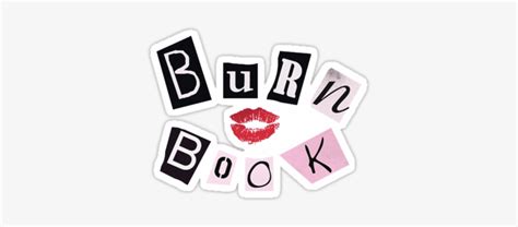 Mean Girls Burn Book Aesthetic