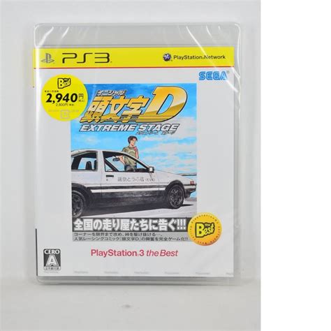 全新 PS3 頭文字D Extreme Stage 日本 The Best 版 Initial D 藤原拓海 電子遊戲 遊戲機配件