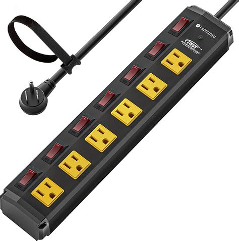 Btu Power Strip Protector De Sobretensiones Pdu Para Montaje En