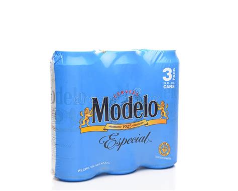 3 Pack of Modelo Especial Cans Editorial Stock Photo - Image of mexican ...