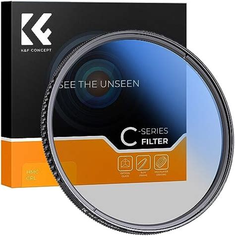 K F Concept Filtro digital CPL de 77 mm con revestimiento múltiple