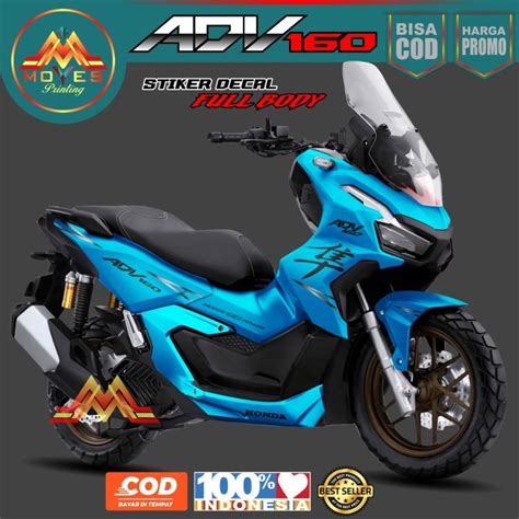 COD Decal Sticker Variasi Fullbody Honda Adv 160 Dekal Stiker