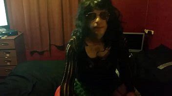 Crossdressing Bisexual Sissy Shows His Cock Sucking Skills Doing Ass To Mouth On A Dildo