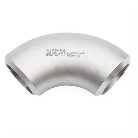 Long Radius Stainless Steel Seamless Pipe Fittings Elbow Bend Angle