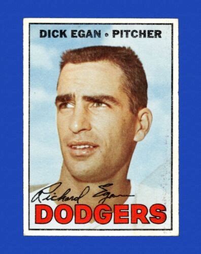 1967 Topps Set Break 539 Dick Egan VG VGEX GMCARDS EBay