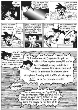 Dragon Ball Z Dirty Fighting Luscious Hentai Manga Porn