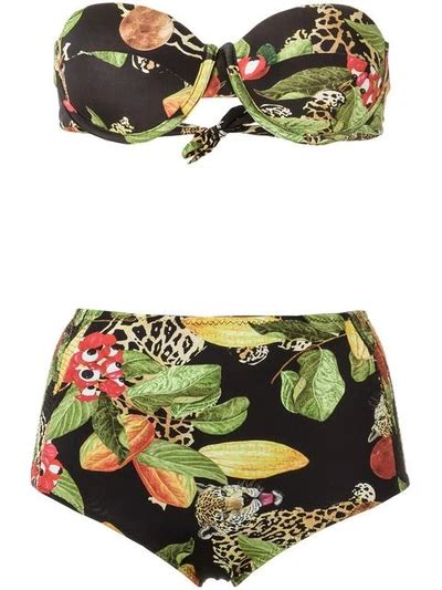 Isolda Printed Bikini Set Modesens