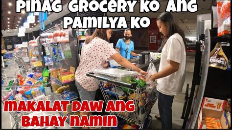 GROCERY PARA SA PAMILYA KO MAY NAG SPONSOR NG NAPAKASARAP NA ULAM SAMIN