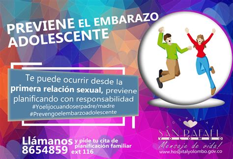 Campaña Prevención del Embarazo adolescente E S E Hospital San